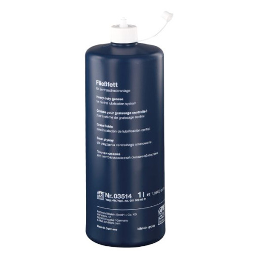 Мастило для центральної системи змащування Комплекс літію, напіврідка (1L) ; +0/+160°C; MAN 283; MB 6833.00