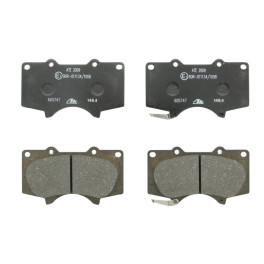 Колодки тормозные передние к/кт LEXUS GX, LX; MITSUBISHI PAJERO IV; TOYOTA 4 RUNNER IV, 4 RUNNER V, FJ CRUISER, HILUX VII, HILUX VIII, LAND CRUISER, L