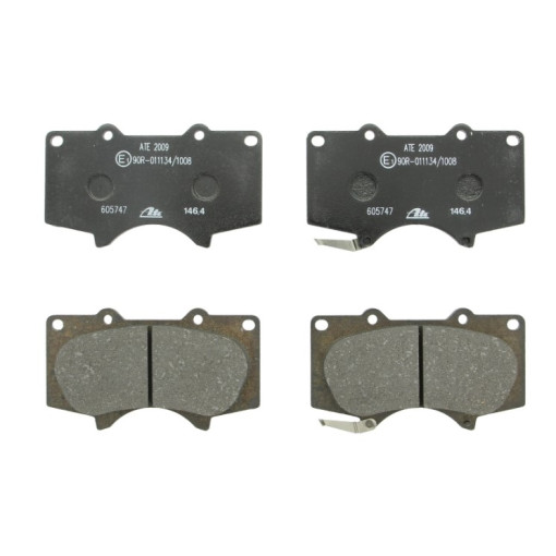 Колодки тормозные передние к/кт LEXUS GX, LX; MITSUBISHI PAJERO IV; TOYOTA 4 RUNNER IV, 4 RUNNER V, FJ CRUISER, HILUX VII, HILUX VIII, LAND CRUISER, L
