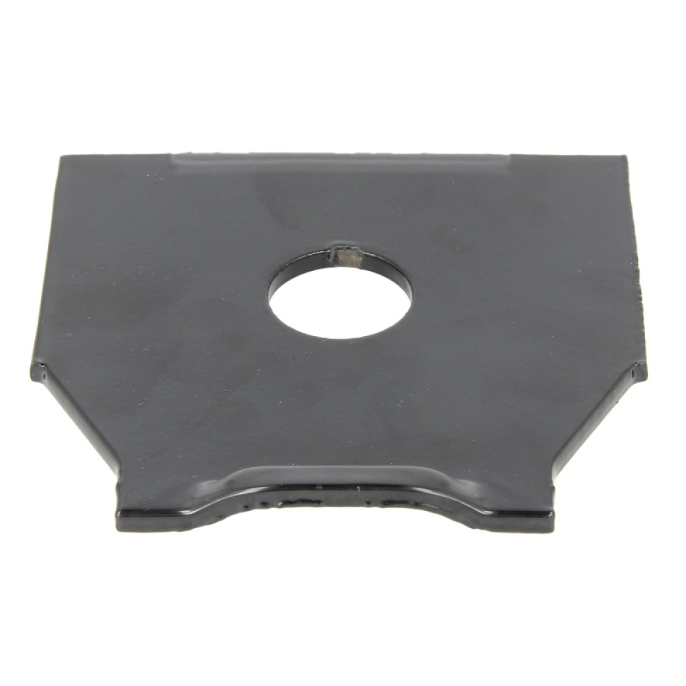 Пластина квадратн полурессори BPW рівна D30