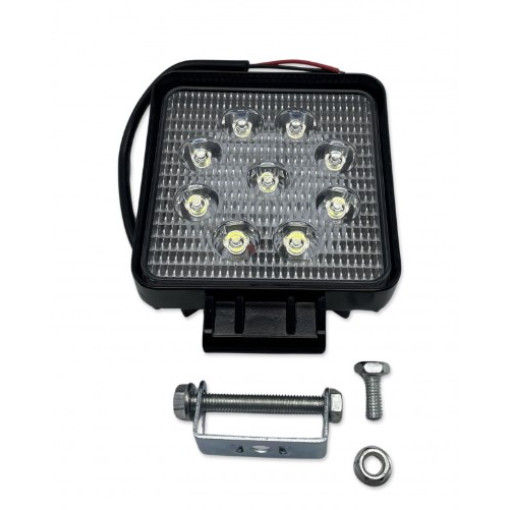 Ліхтар заднього ходу 12-24V 107X107 LED 9 диодов