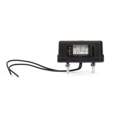 Подсветка номера узкая чорнаz LED 12V-24V