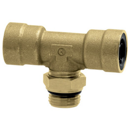 Штуцер тройник 2XD12MM РІЗЬБА ЗОВНІШНЯ M22X1.5MM