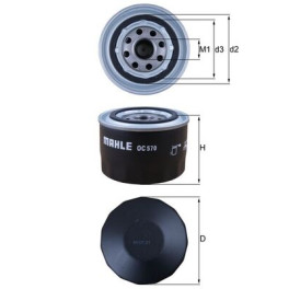 Фільтр оливи (винт) KARSAN JEST; IVECO DAILY III, DAILY IV, DAILY V, DAILY VI; FIAT DUCATO; PEUGEOT BOXER; UAZ PATRIOT 46348913-F1CGL411C 12.01-