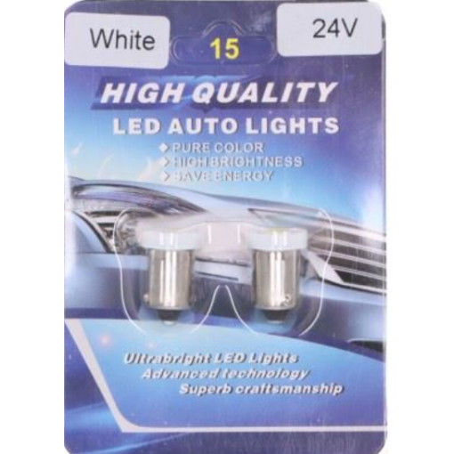 Лампа автомобильная T4W LED 24V 1 діод