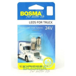 Лампа автомобильная T4W  LED 24V 4 диода