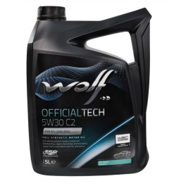 Моторное масло Wolf officialtech 5w30 C2