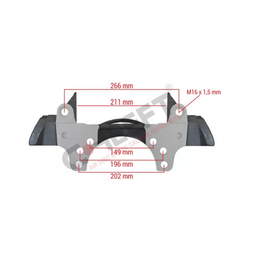 Скоба тормозного суппорта SCHMITZ KNORR SK7 22,5''