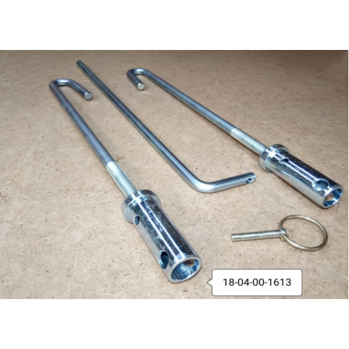 Кронштейны крепления запасного колеса к корзине SCHMITZ