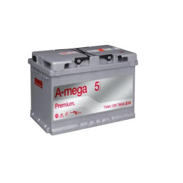 Аккумулятор A-MEGA Premium 6СТ74  А3 760 А