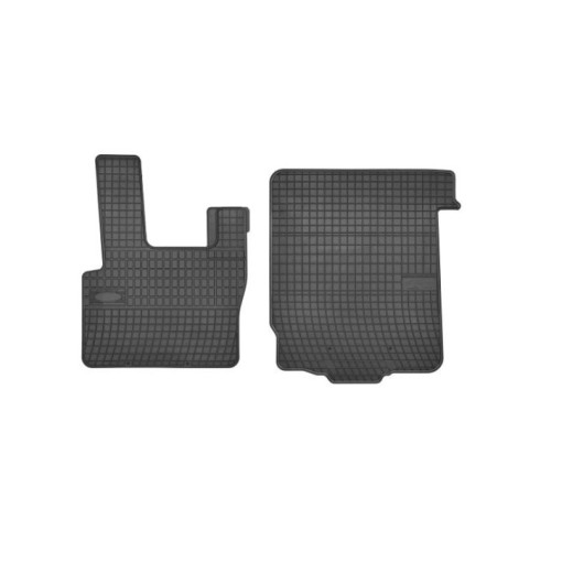 Коврики резиновые кабины Daf XF95 02-06/XF105 05-13- 2шт.