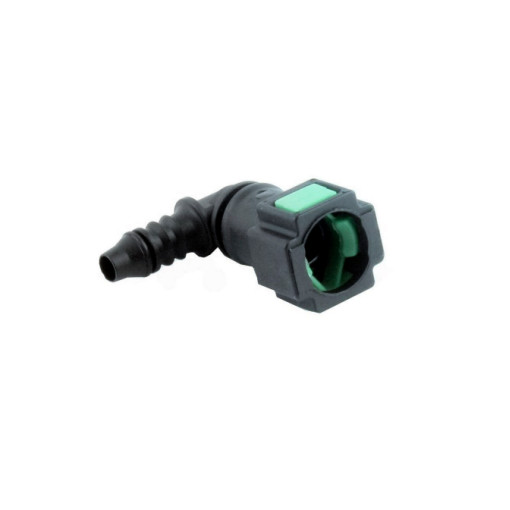 Щтуцер кутовий для паливної трубки 90 градусів VAG AUDI A3; SEAT ALTEA, ALTEA XL, LEON, TOLEDO III; SKODA OCTAVIA II, YETI; VW BEETLE, EOS, GOLF PLUS