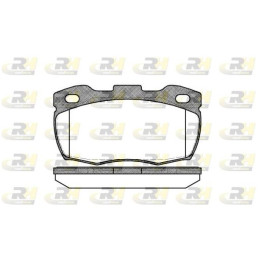 Тормозные колодки передние LAND ROVER 110/127, 90, DEFENDER 2.2D-3.9 09.83-02.16Тормозные колодки