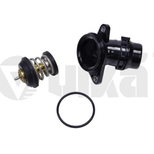 Корпус термостата з термостатом 95 ℃ AUDI A3, A4 ALLROAD B8, A4 B8, A5, A6 C7, A8 D4, Q3, Q5, TT; SEAT ALHAMBRA, ALTEA, ALTEA XL, EXEO, EXEO ST, LEON,
