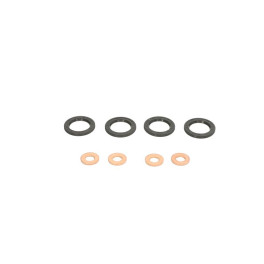 Комплект прокладок форсунки ALFA ROMEO MITO; CHEVROLET AVEO; FIAT 500, 500 C, 500L, 500X, DOBLO, DOBLO CARGO, DOBLO/MINIVAN (BOSCH, цена за 4 шт.)
