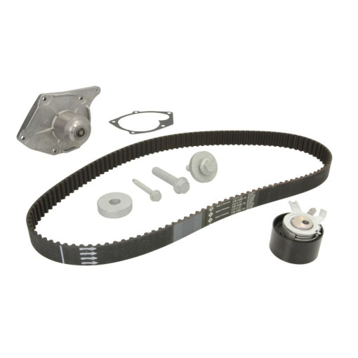 Комплект ГРМ, пас+ролик+помпа