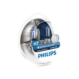 Лампочки Philips DiamondVision H7 55W 12V (Комплект: 2 шт.)