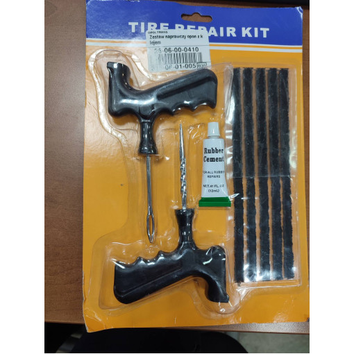 Комплект для ремонта шин с клеем