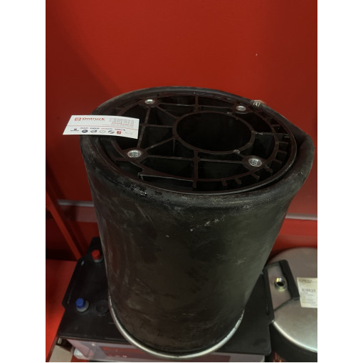 Пневморесора осі SAF контейнеровоз БДФ 4 шпильки вгорі зі стаканом