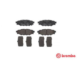 Колодки тормозные задние к/кт SUBARU BRZ, FORESTER, IMPREZA, LEGACY IV, LEGACY V, OUTBACK, XV; TOYOTA GT 86 1.5-3.0 09.03-