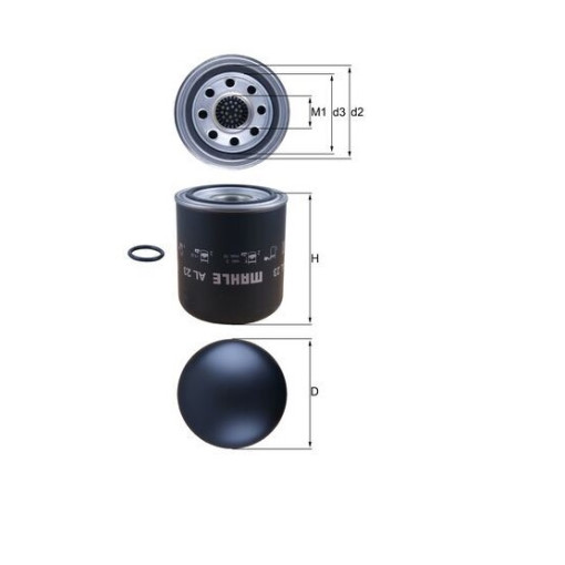 Фильтр влагоотделителя MAN, Mercedes-BENZ