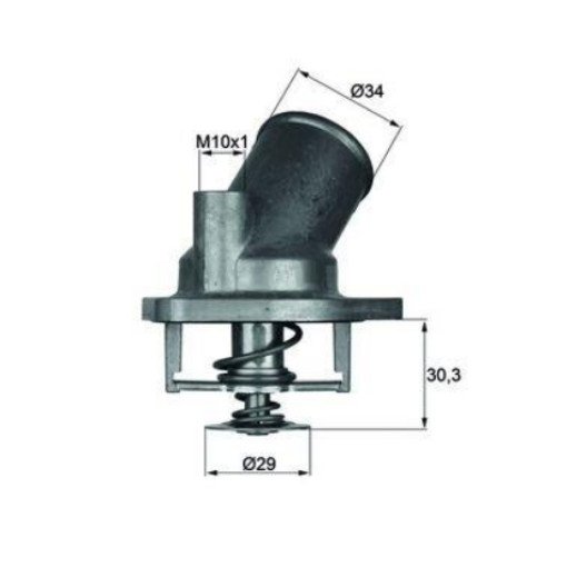 Термостат, охлаждающая жидкость GMC, OPEL, VAUXHALL
