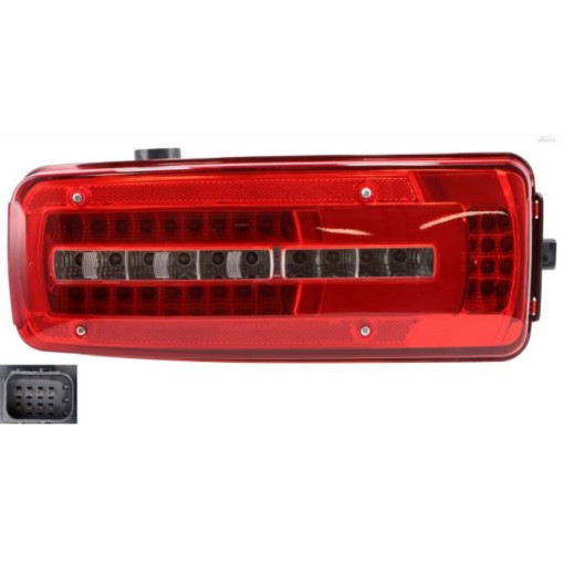 Задний фонарь с подсветкой и фишкой DAF XF106 LED  правый