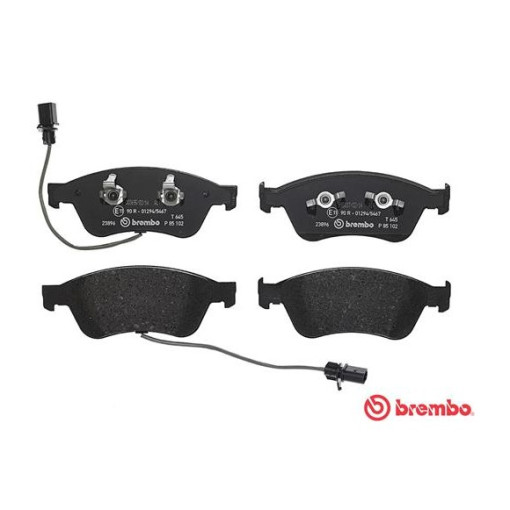 Колодки тормозные к/кт  AUDI A6 C6, A8 D3; VW PHAETON 2.4-6.0 04.02-03.16