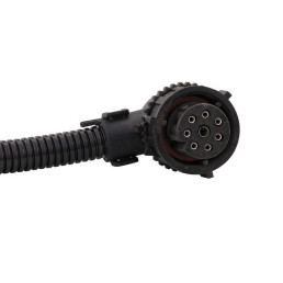 Штекер із проводами заднього ліхтаря 8 мі контактний DAF/MAN (центральний контакт більшого діаметра)