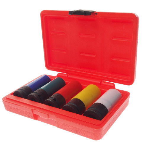 Набір головок ударних для литих дисків 17-23мм 5од.