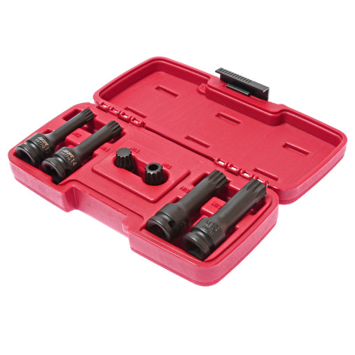 Набір сервісних головок 12-граней SPLINE 6од.