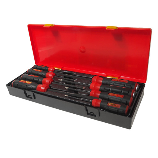 Набір викруток PH0-PH3, SL3.0-SL8.0 з алмазним жалом 8од.