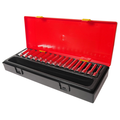 Набір головок глибоких 3/8 '' 6-22мм (16од.)