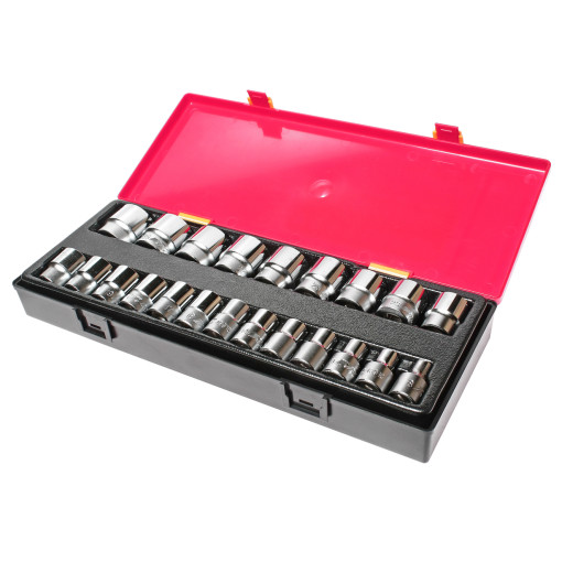 Набір головок 8-32мм, 1/2