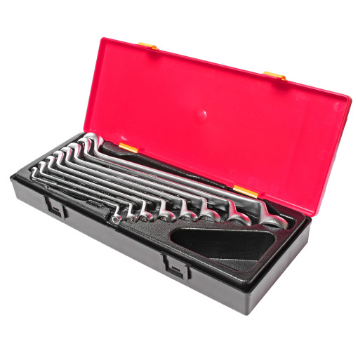 Набір ключів накидних 6-24мм, 75гр. 8од.