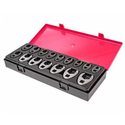 Набір ключів розрізних односторонніх 10-27мм 1/2