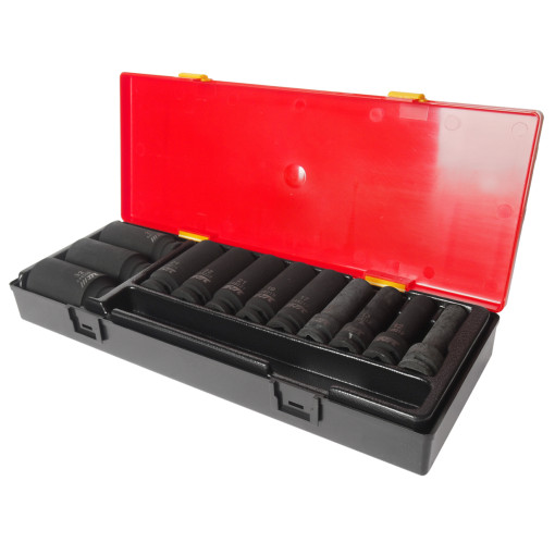 Набір ударних головок глибоких 10-32мм 6гр. 1/2