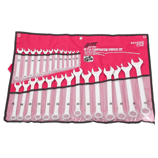 Набір ключів ріжково-накидних 6-32мм 26од.