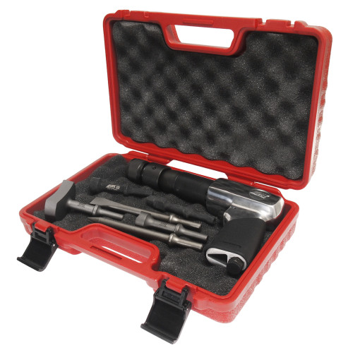 Молоток пневматичний з набором зубил 8од.