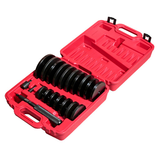 Набір оправлень для випресовки підшипників, втулок 70-155мм (крок 5мм)