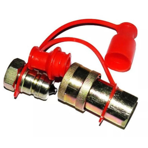 Муфта разрывная воздушная (пневматический разъем)  М22x1,5 с красая