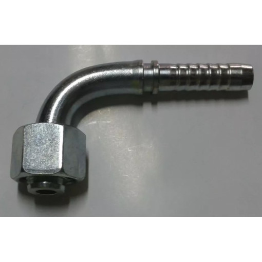 Наконечник для шланга подъома кабины M14x1.5 під 90град d=6