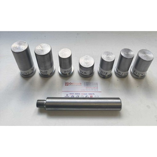 Выколотка втулки суппорта со сменными насадками KNORR SN/SB+WABCO PAN 17/PAN19/PAN 22+ BPWTSB3709/4312+SAF+MERITOR ELSA/DUCO