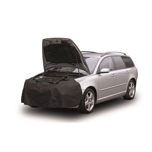 Защитный чехол для крыла и бампера,цвет:черный,многоразовый, (EN) plastic hooks