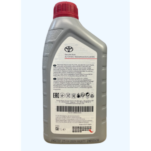 Олива трансмісійна Toyota ATF-WS TOYOTA 08886-81210 (1L) ; TOYOTA WS