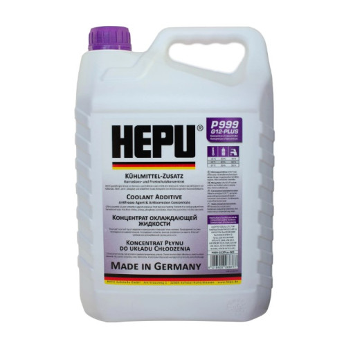 Антифриз HEPU G12+ VIOLET-PURPLE концентрат (5л.)