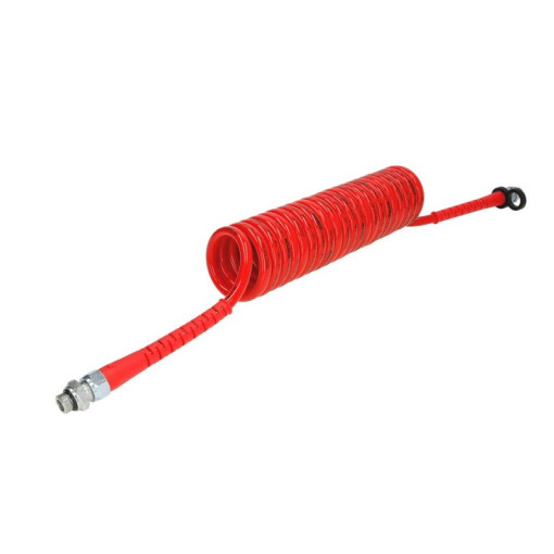 Шланг витой пневматический М16x1,5 (червоний)