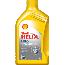 Моторна олива SHELL Helix (1L) 10W40 ;API SN; SN+; ACEA A3; B4; MB 229.3; RENAULT RN 0700; VW 502.00; VW 505.00
