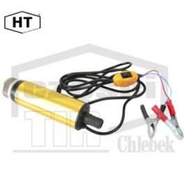 Насос для перекачки топлива корпус алюміній 24V 30л/хв+фільтр