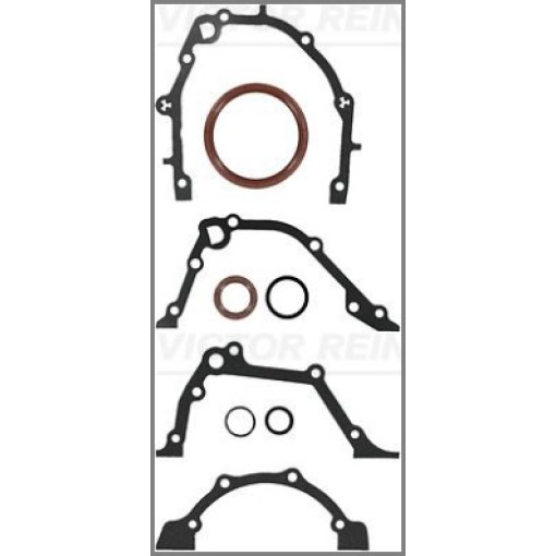 Комплект прокладок двигуна (низ) ALFA ROMEO MITO; FIAT 500, 500 C, DOBLO, DOBLO/MINIVAN, FIORINO, FIORINO/MINIVAN, GRANDE PUNTO, IDEA, LINEA, PALIO,